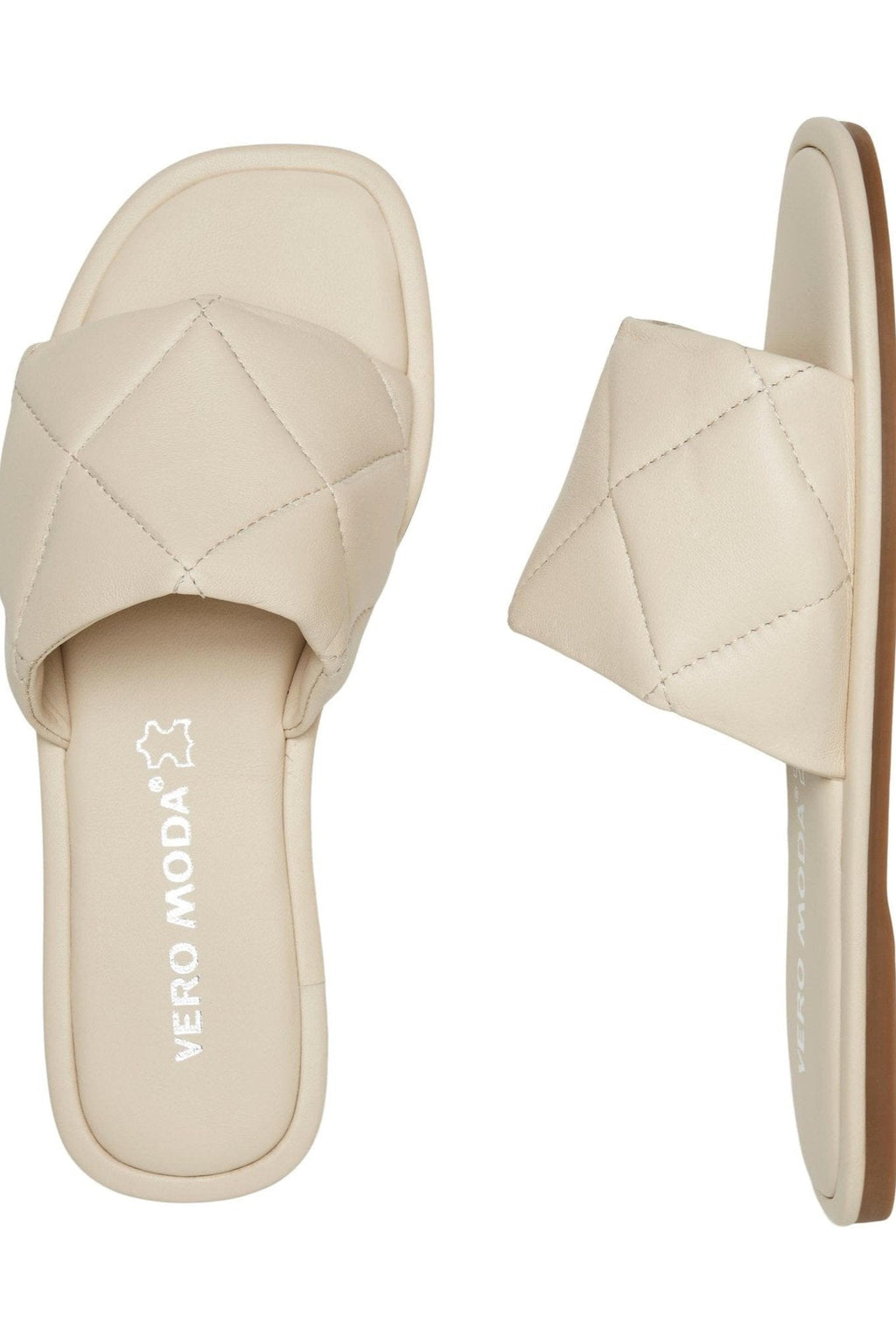 Nia Lädersandal - Björk