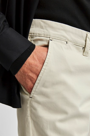 Miles Flex Chinobyxor - Moonstruck (Ekologisk bomull)