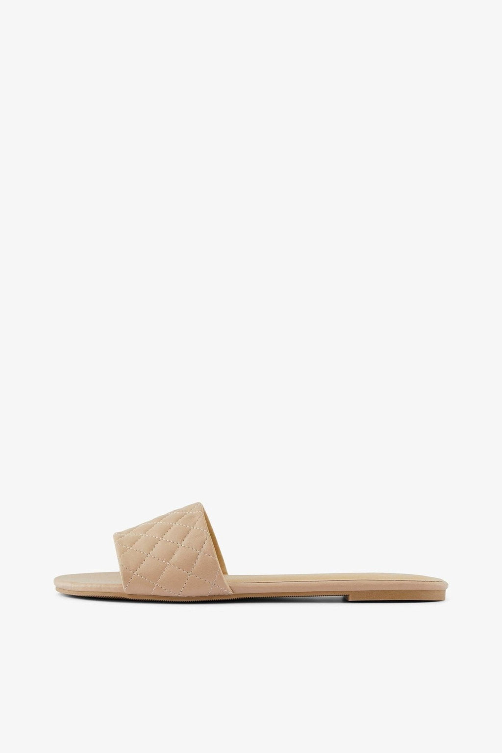 Pernille Quilt Sandaler - Beige