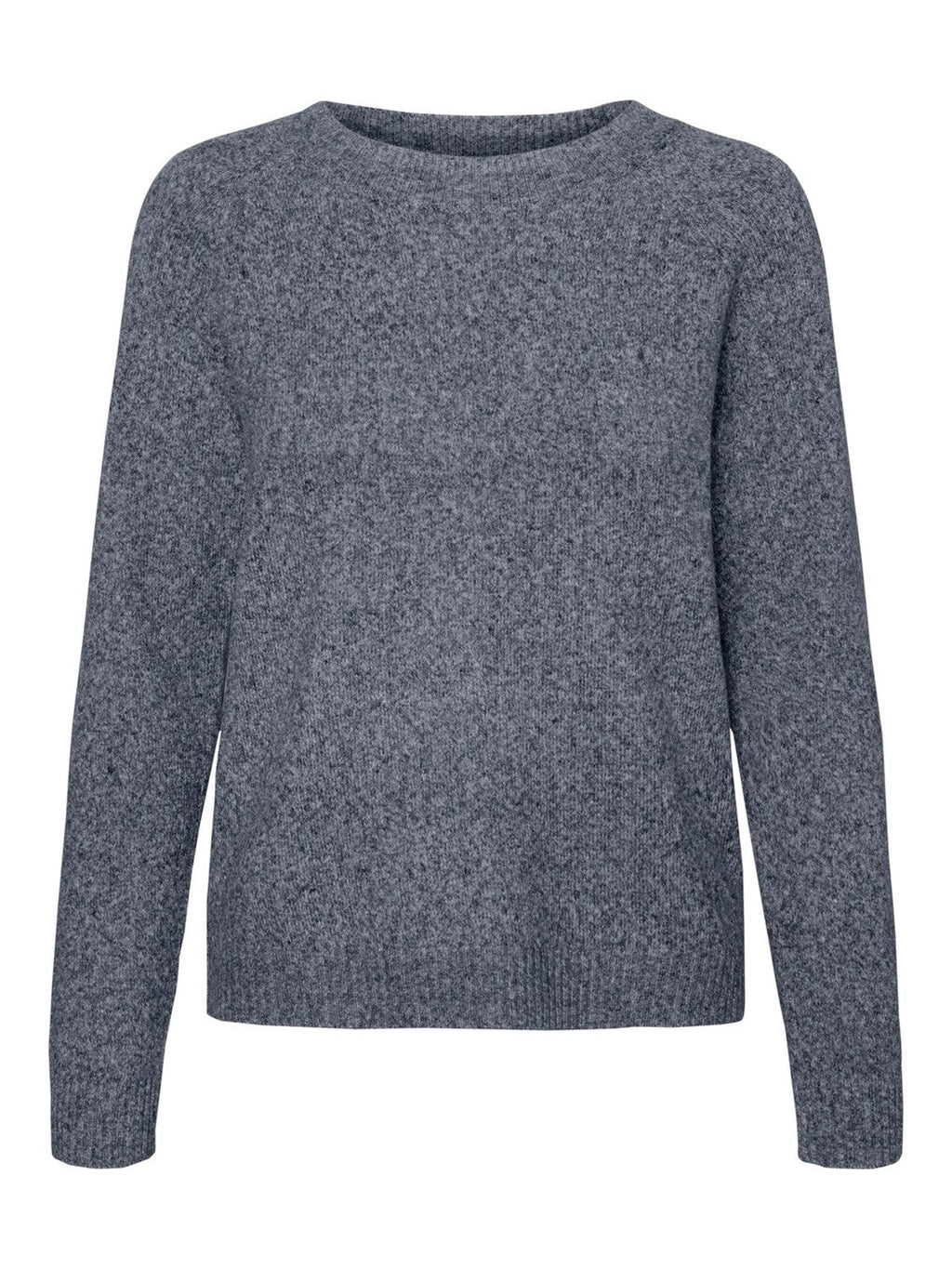 Mjuk Doffy Stickad tröja - Marinblå