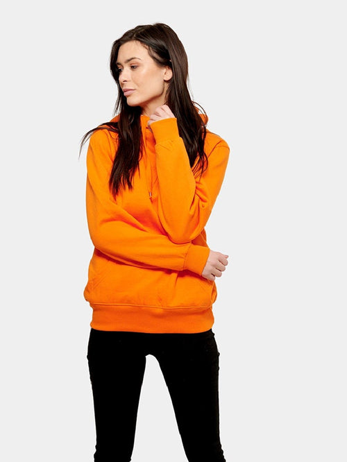 Boyfriend Hoodie - Orange - TeeShoppen - Orange