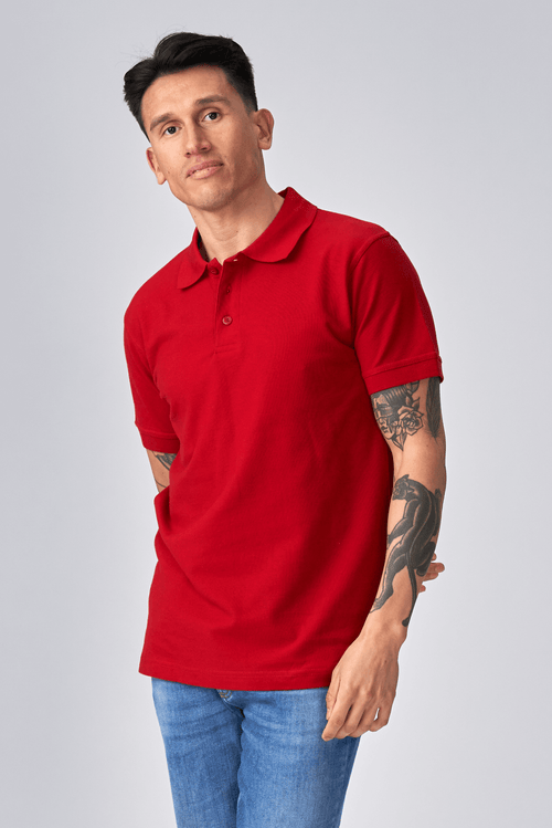 Basic Polo - Röd