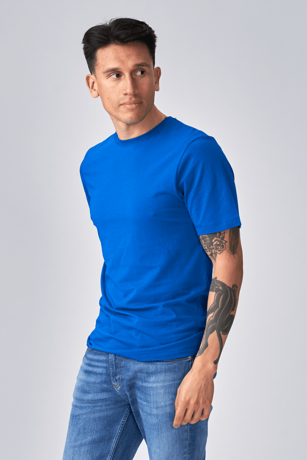 Basic Tee - Blå
