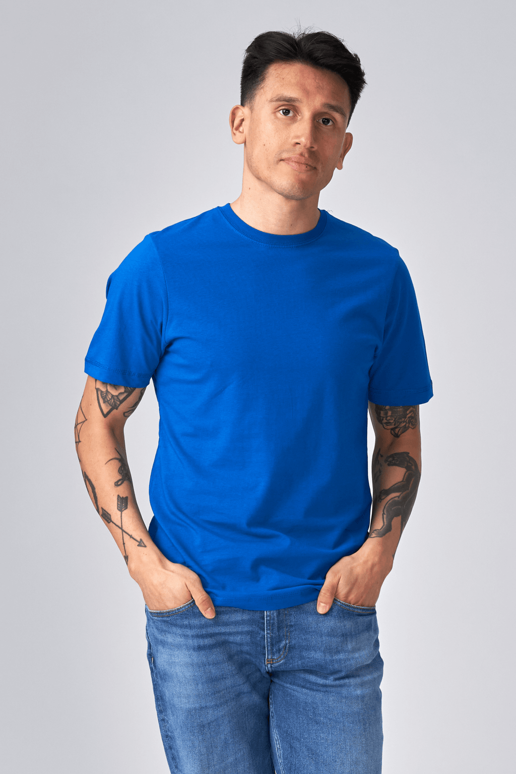 Basic Tee - Blå