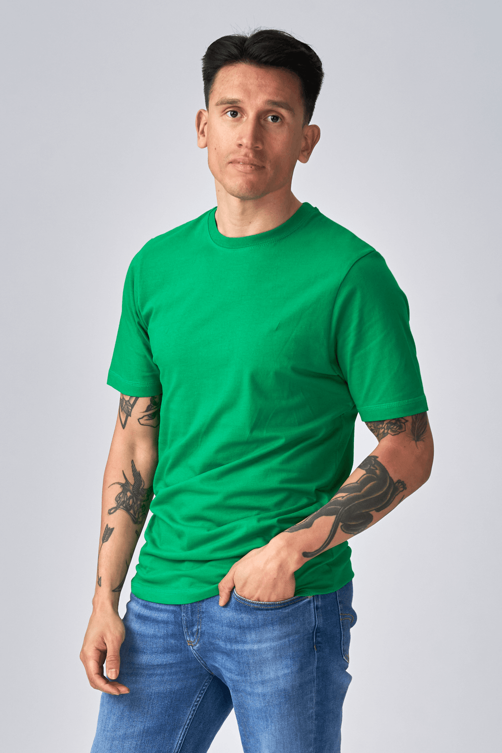 Basic Tee - Grön