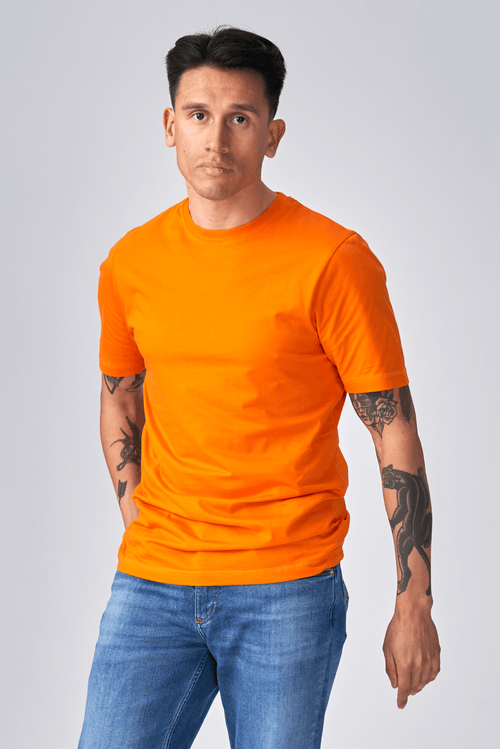 Ekologisk Basic Tee - Orange