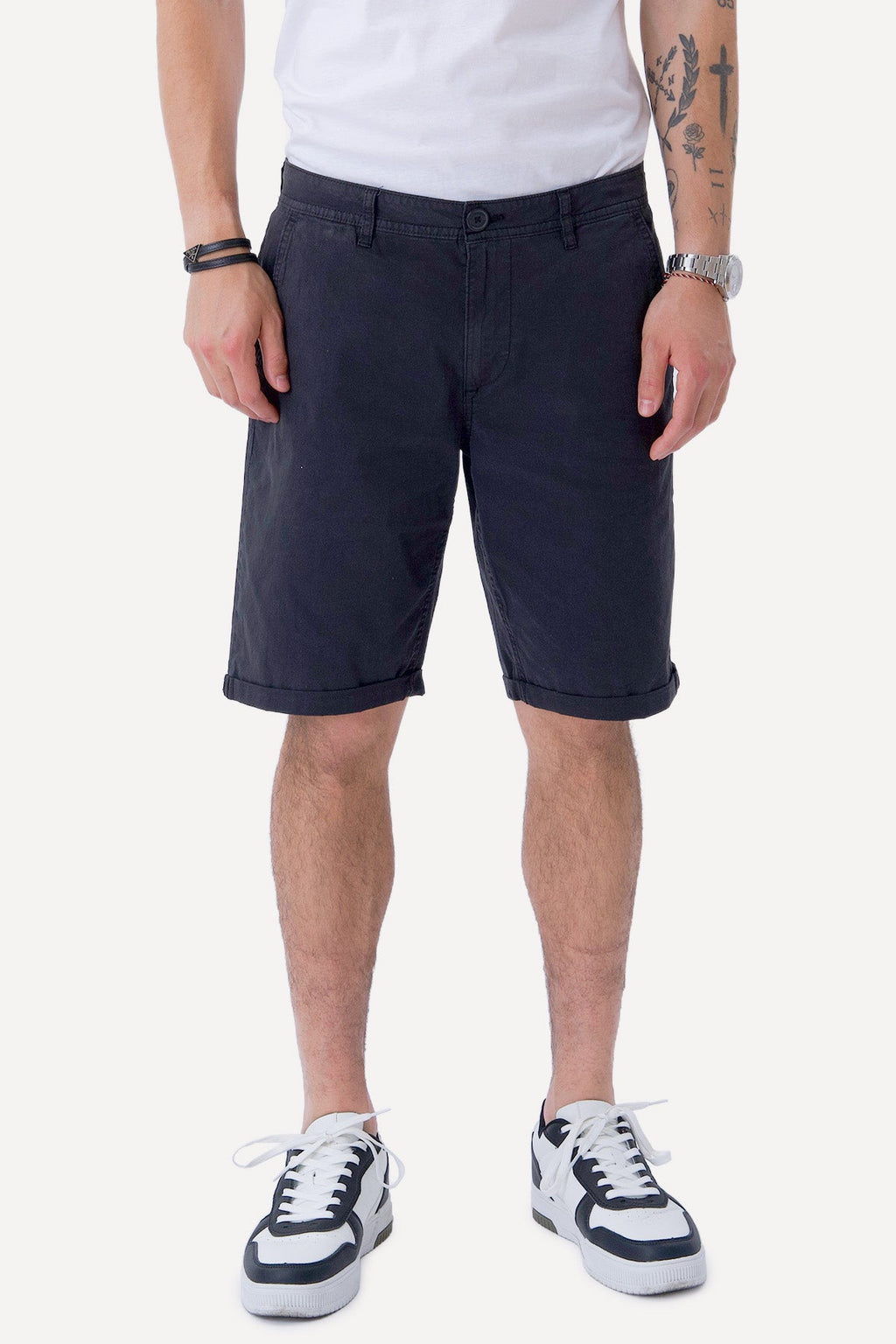 Chino Shorts - Svart
