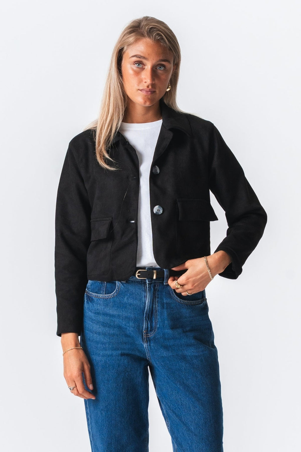 Nelly Kort Jacka - Svart