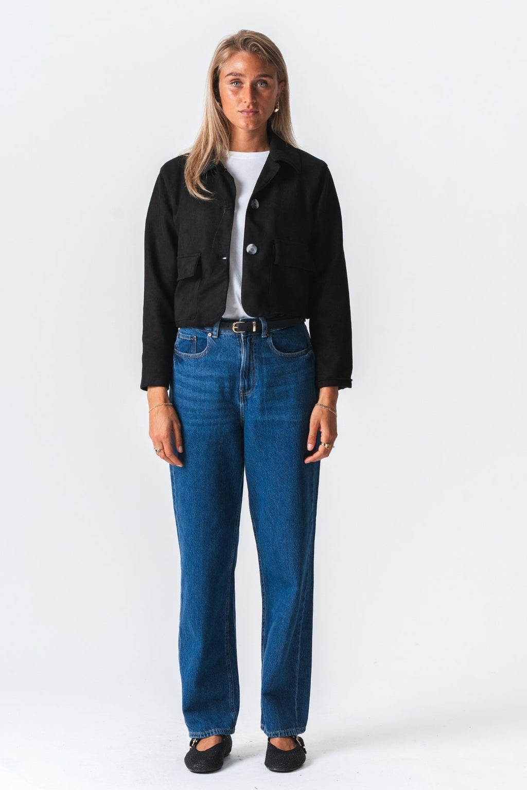 Nelly Kort Jacka - Svart