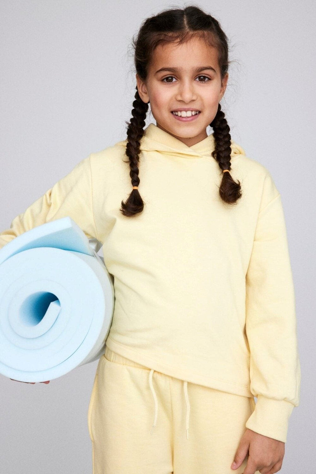 Cropped Hoodie - Gul