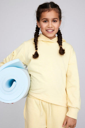 Cropped Hoodie - Gul