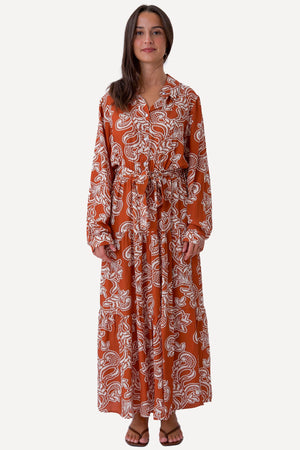 Lola Klänning - Terracotta