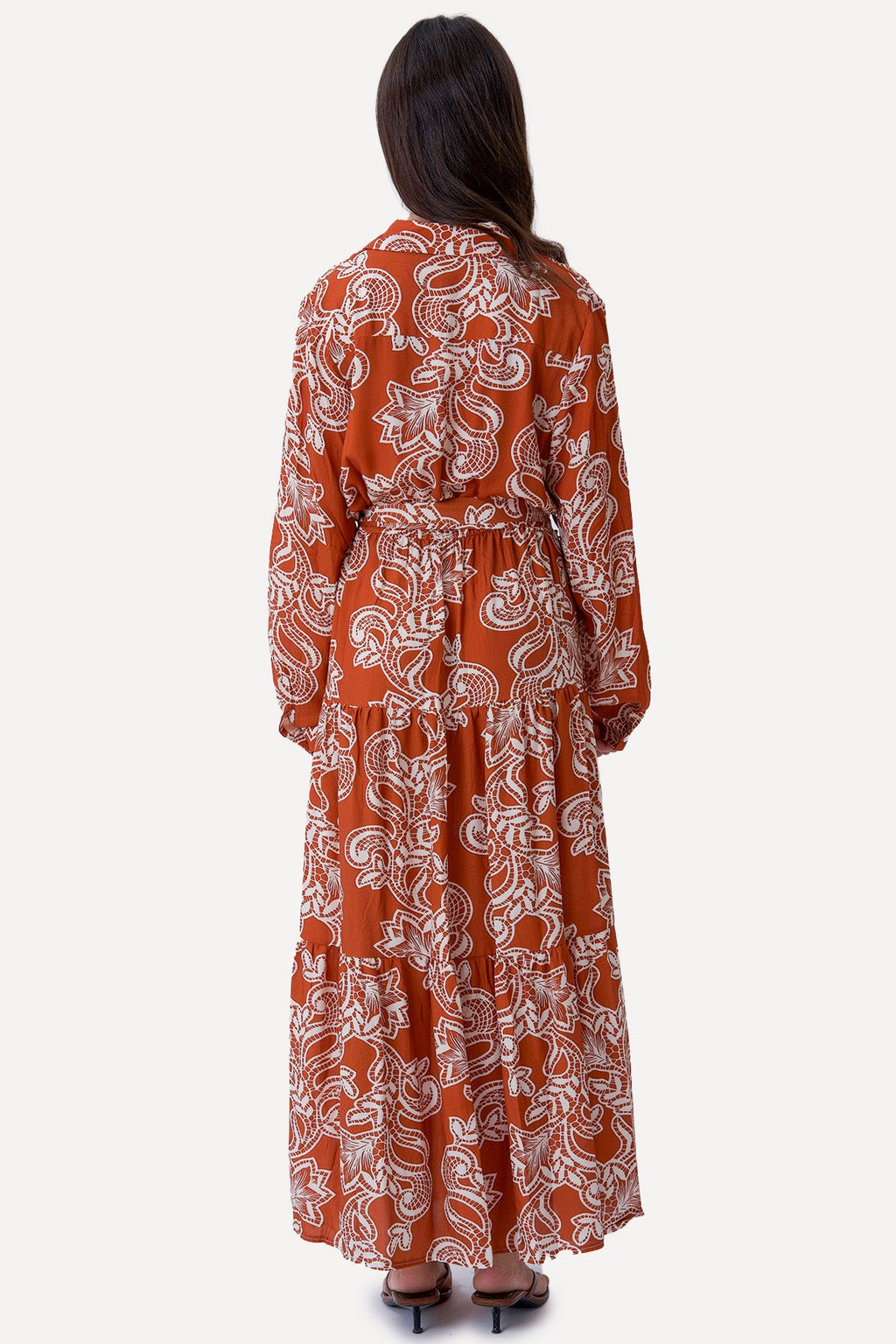 Lola Klänning - Terracotta