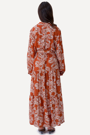 Lola Klänning - Terracotta