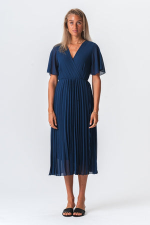 Lina Klänning - Navy
