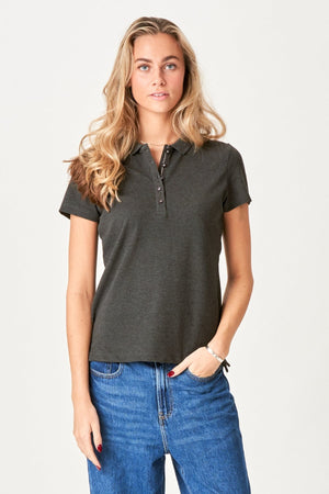 Poloskjorta - Mörkgrå