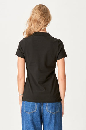 Poloskjorta - Svart