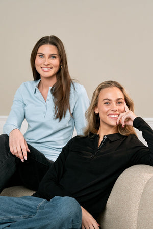 Poloskjorta - Himmelblå