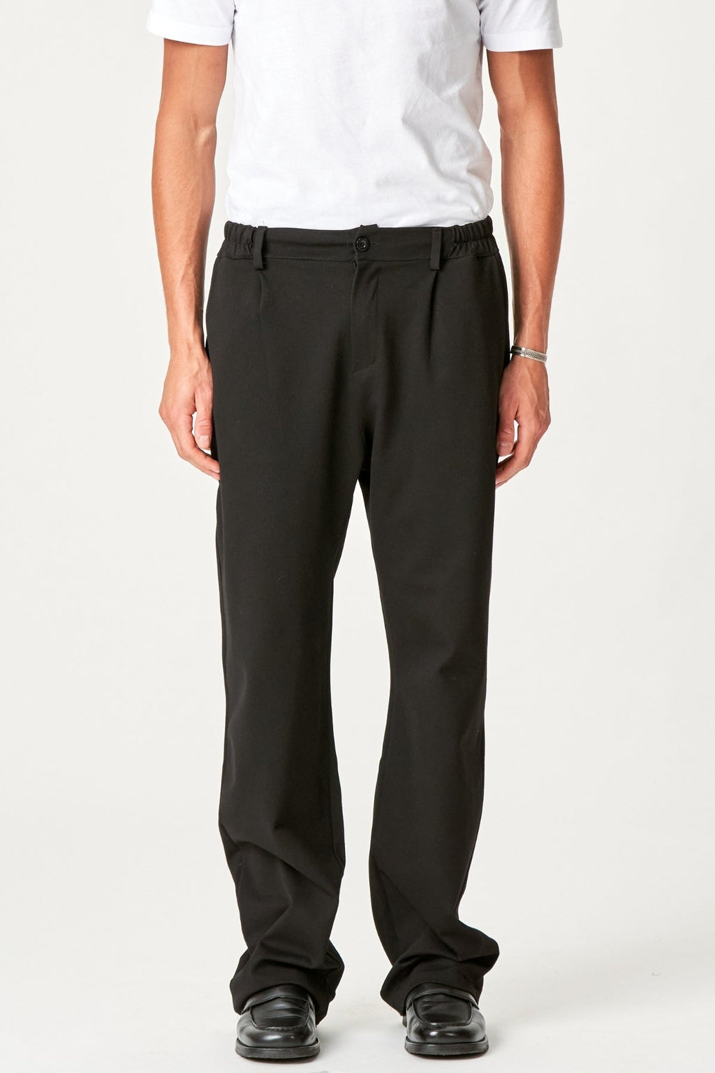 Suit Pants Loose - Svarta