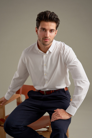 Den ursprungliga premium prestandaskjortan - Vit