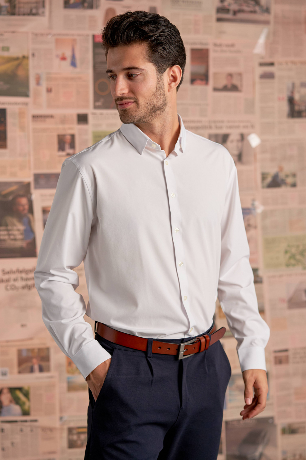 Den ursprungliga premium prestandaskjortan - Vit