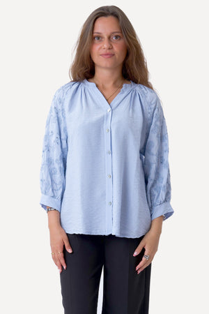Frida Shirt - Ljusblå