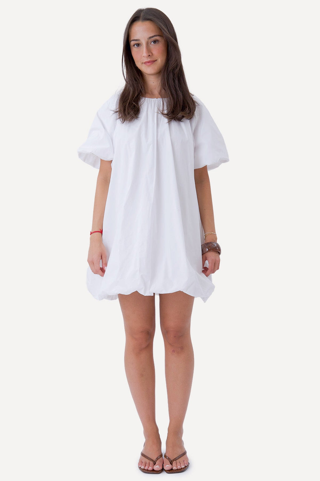 Hazel Dress - Vit