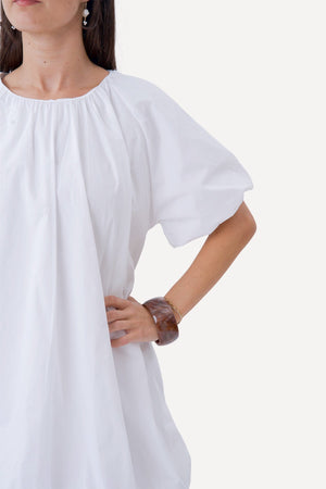 Hazel Dress - Vit