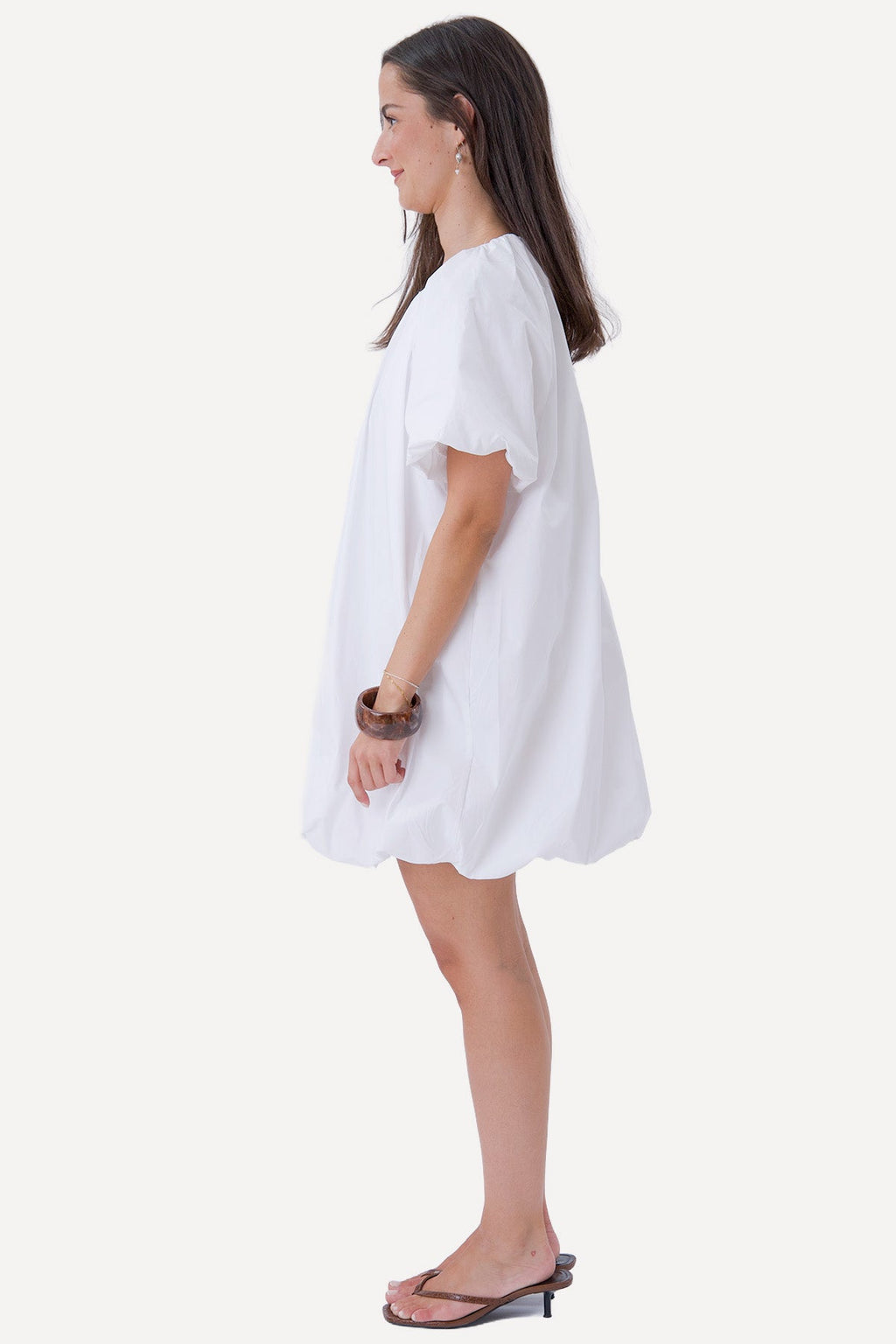 Hazel Dress - Vit