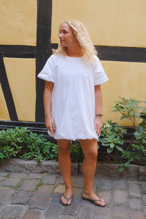 Hazel Dress - Vit