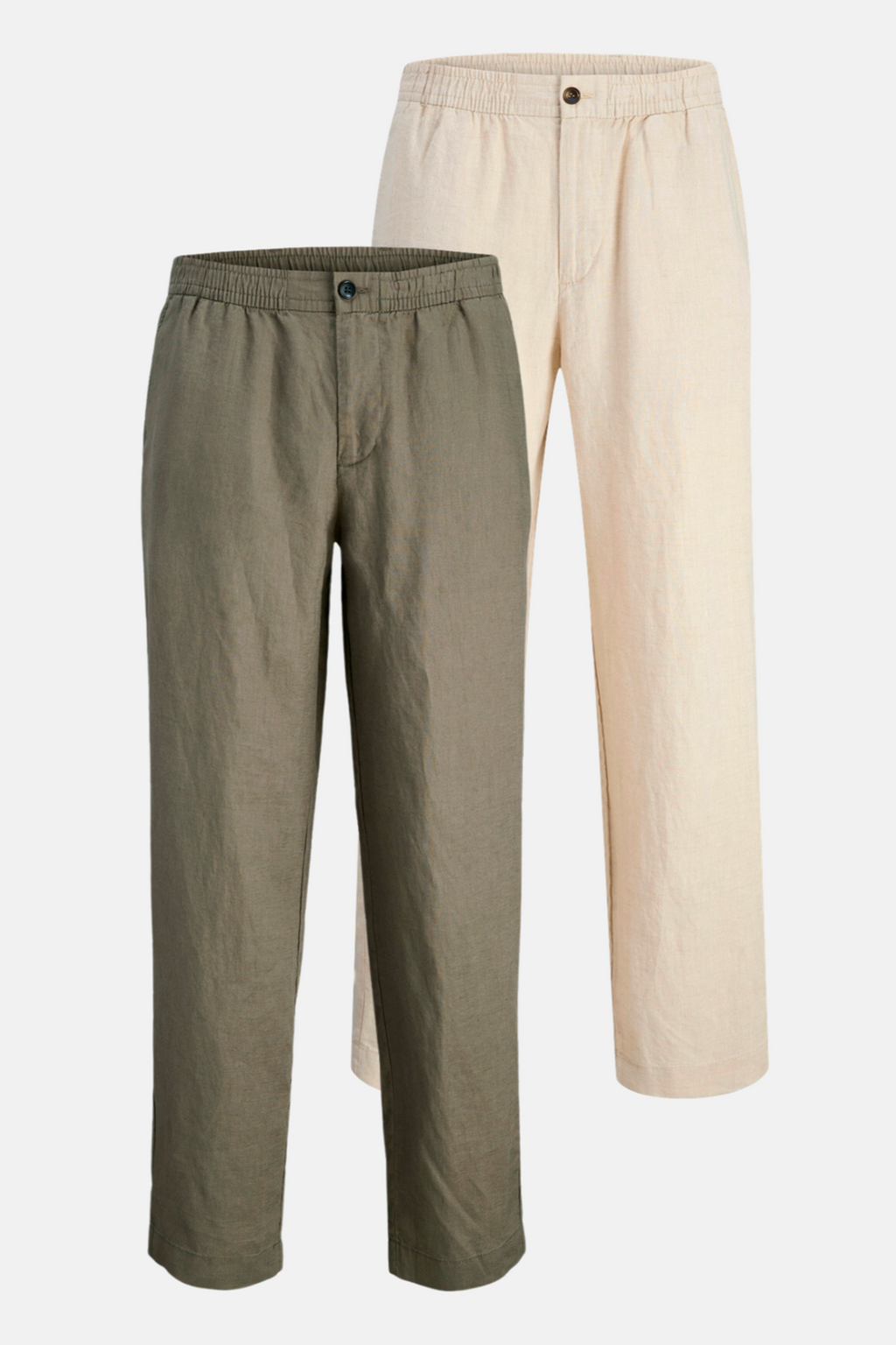 Linen Pants - Paketerbjudanden - (2 pcs)