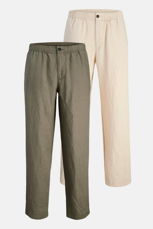 Linen Pants - Paketerbjudanden - (2 pcs)