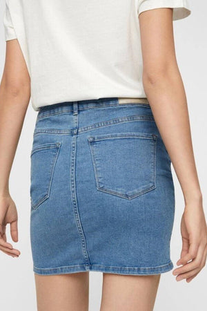 Hot Seven Kjol - Ljusblå Denim