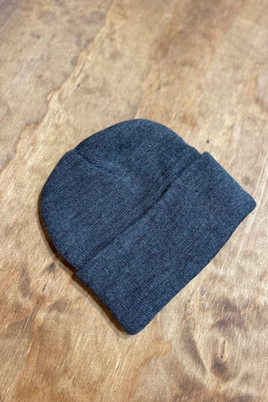 Klassisk mössa - Mörk melerad grå