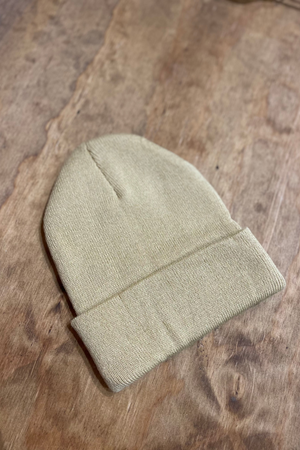 Classic beanie - Mörkbeige