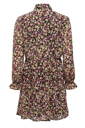 Ingrid Långärmad  Klänning - Brun