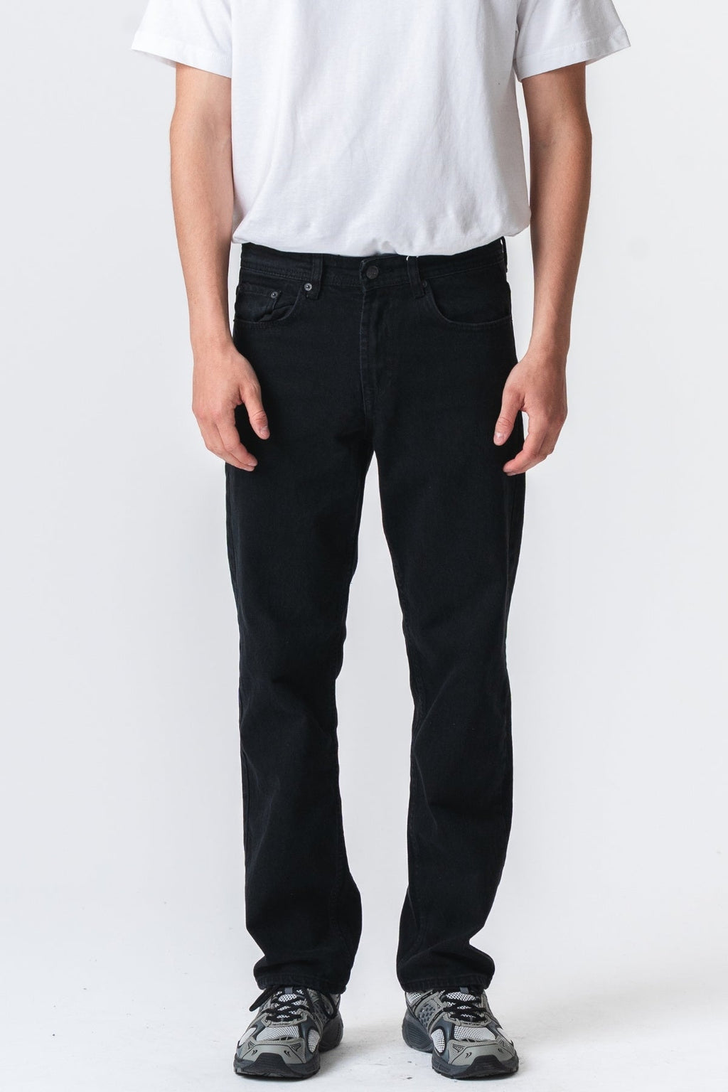 Relaxed Fit Jeans - Svart