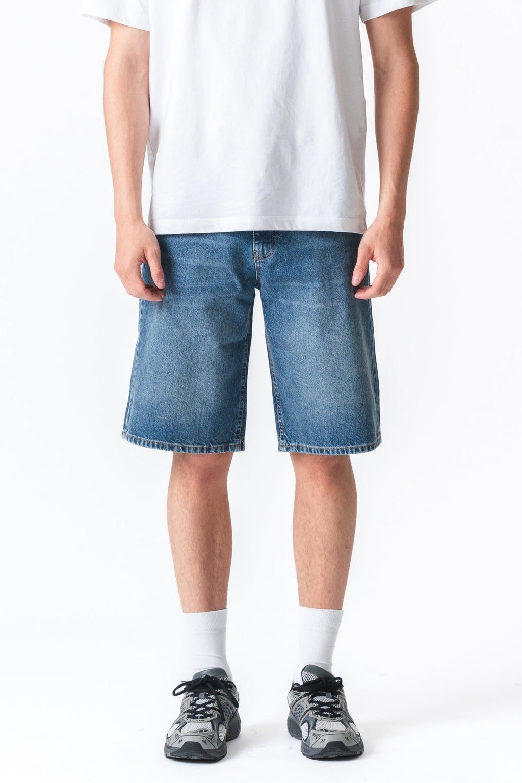 Denimshorts Loose – Paketerbjudanden (3 st.)