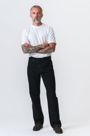 Noah Loose Fit Jeans - Solid Svart
