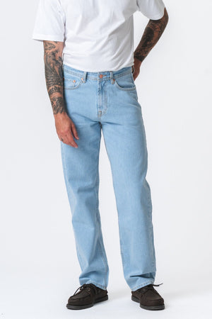 Noah Loose Fit Jeans - Ljusblå Denim