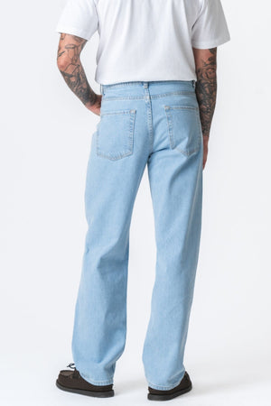 Noah Loose Fit Jeans - Ljusblå Denim