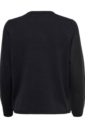 Joy Stickad Jultröja - Svart