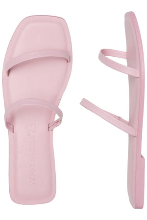 Lädersandaler - Roseate Spoonbill