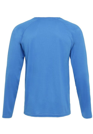 Långärmad  Gym Tee - Blå