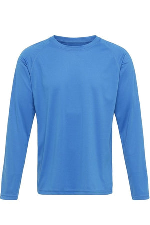 Långärmad  Gym Tee - Blå