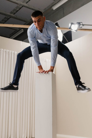 Performance Pants (Regular) - Marinblå