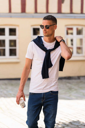 Basic Tee - Vit
