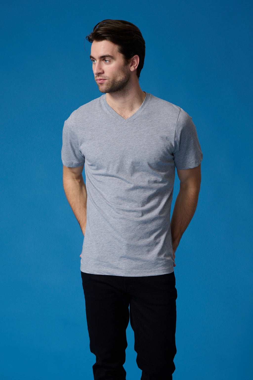 Basic V-neck T-Shirt - Paketerbjudande (7 st.)