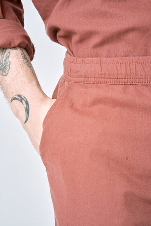 Linnebyxor - Terrakotta