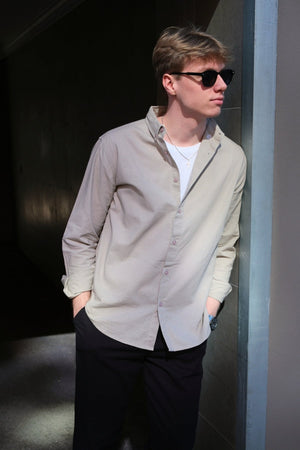 Linne Shirt - Sand